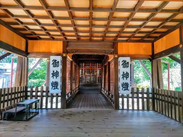 長良八劔社の本殿・本堂