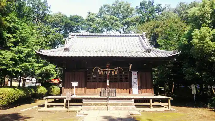 大井氷川神社の本殿・本堂