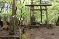 深山巴の宿の鳥居