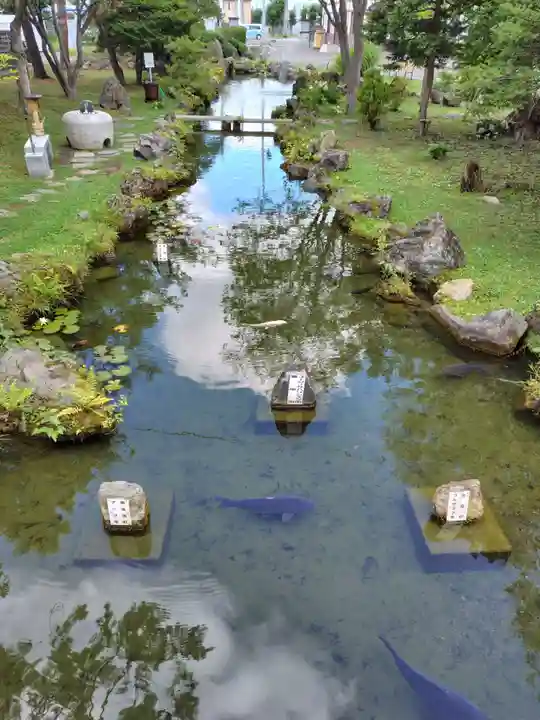北海道護國神社の庭園