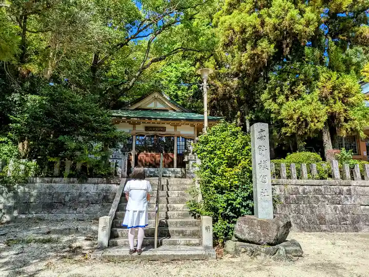 高針護国社の本殿・本堂