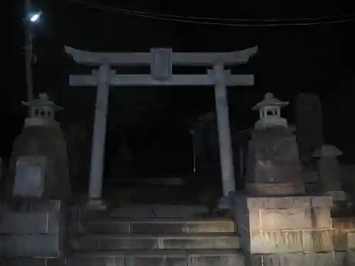 走湯神社の鳥居