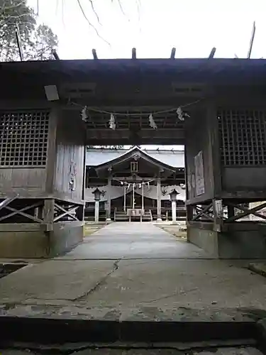 王宮伊豆神社の山門・神門