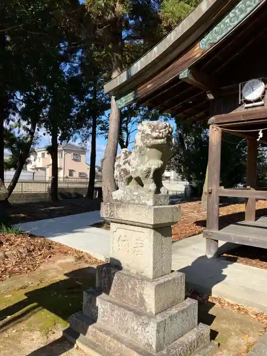 穂歳社(神守町)の狛犬