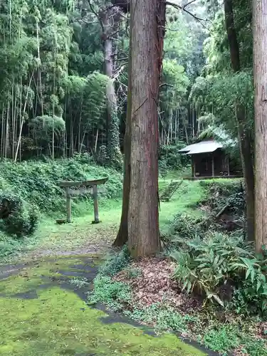 熊野神社の景色