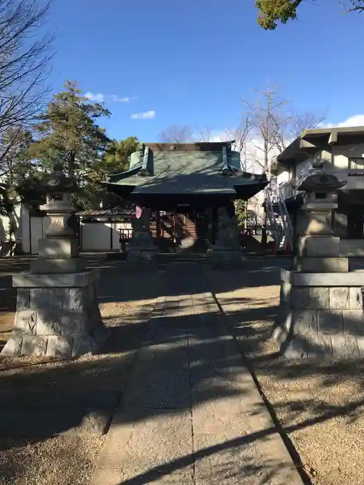 神明神社の本殿