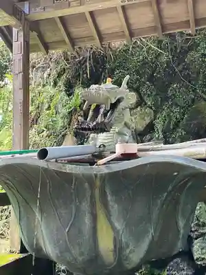 施福寺の手水舎