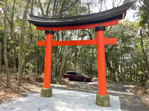 大尾神社の鳥居