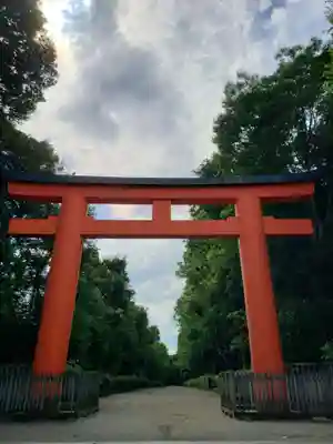 井草八幡宮の鳥居