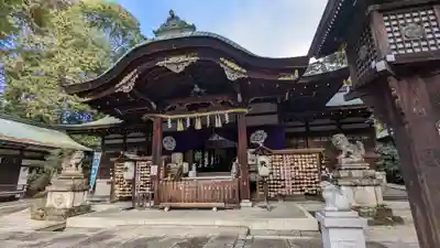 岡崎神社の本殿・本堂
