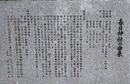 春日神社のその他建物