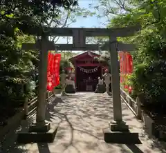 鎌数伊勢大神宮の鳥居