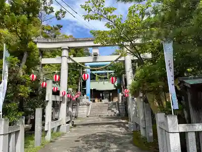 小名浜諏訪神社 ~海の鎮守様~の鳥居