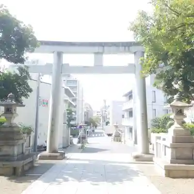 王子神社の鳥居