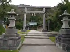 洲崎神社の鳥居