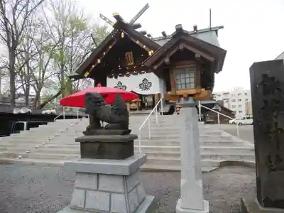 札幌諏訪神社の本殿・本堂