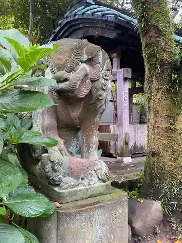 高幡不動尊　金剛寺の狛犬