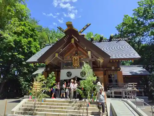 旭川神社の本殿