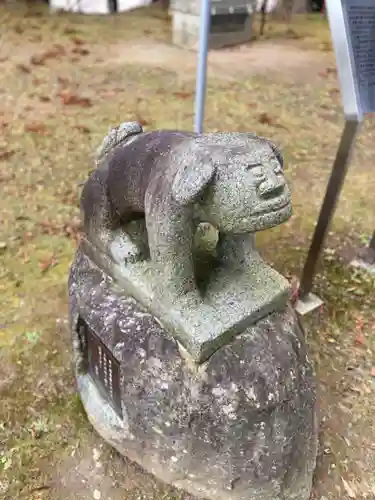 盛岡天満宮の狛犬