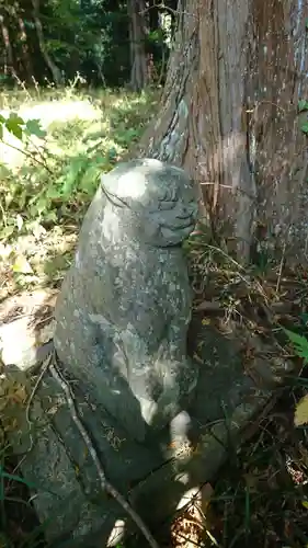 五十鈴神社の狛犬