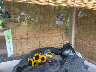 厚別神社の手水舎