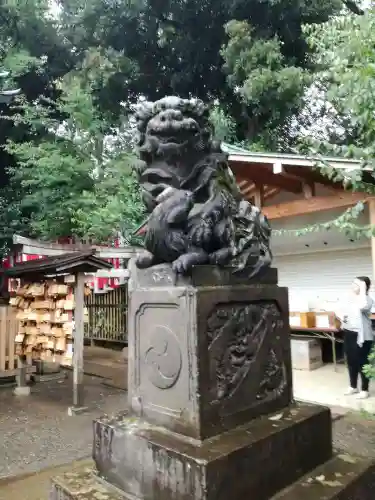 代々木八幡宮の狛犬