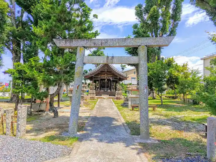 金神社(西町)の鳥居
