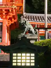 八坂神社(祇園さん)の狛犬