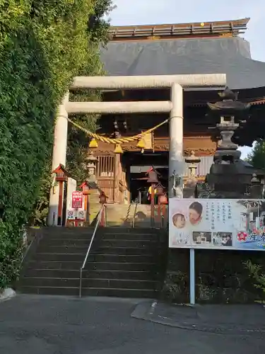 産泰神社の鳥居