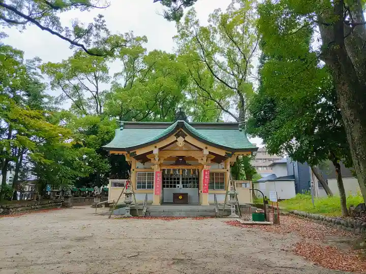 小木田神社の本殿・本堂