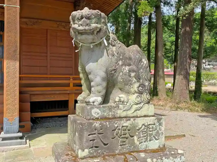 甲波宿祢神社の狛犬