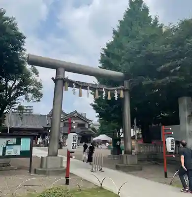 浅草神社の鳥居