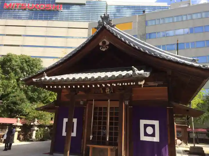 警固神社の本殿・本堂