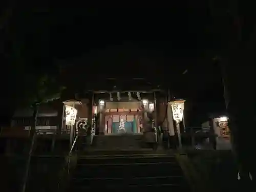 阿治古神社の本殿・本堂