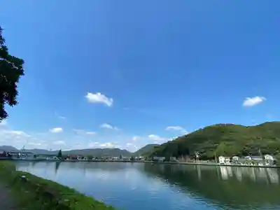 八大白龍大神の景色