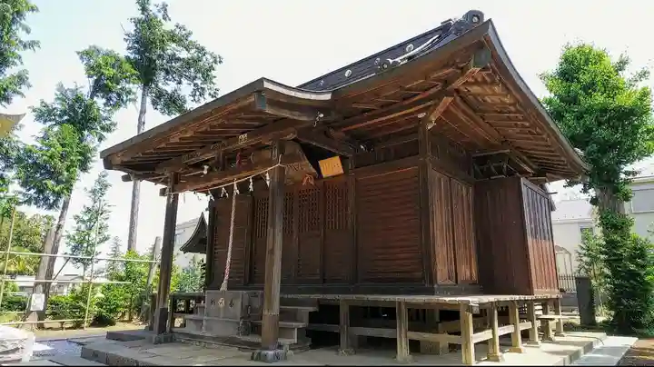 水子氷川神社の本殿・本堂