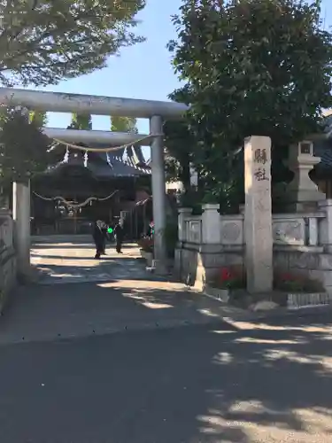 伊勢崎神社の鳥居