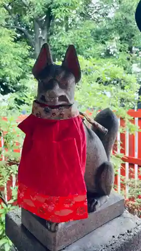 菅生神社の狛犬