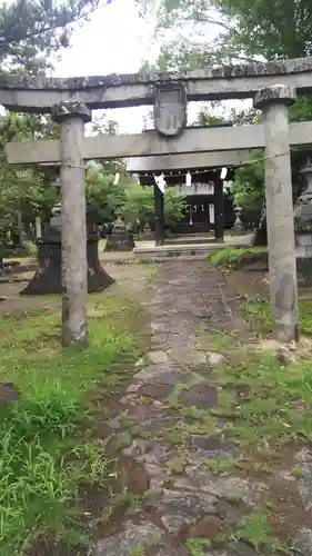 柴宮神社の鳥居