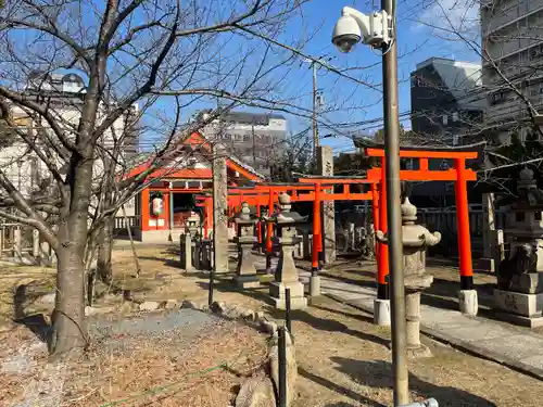 土佐稲荷神社の鳥居