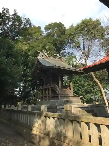 餘子神社の本殿・本堂