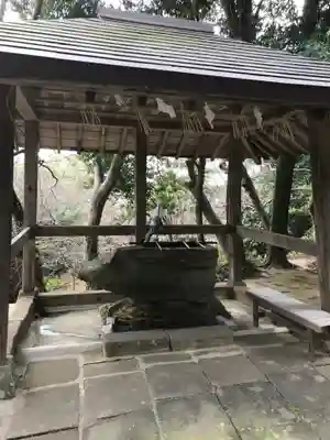 田原神社の手水舎