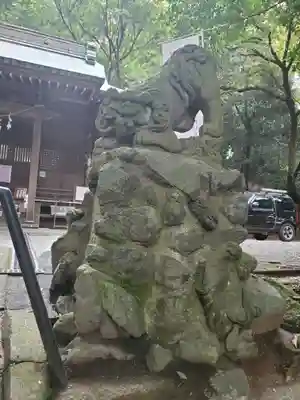 十二所神社の狛犬