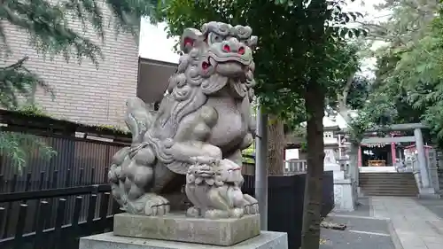 瀬田玉川神社の狛犬