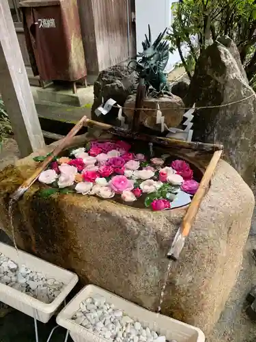 御上神社の手水舎
