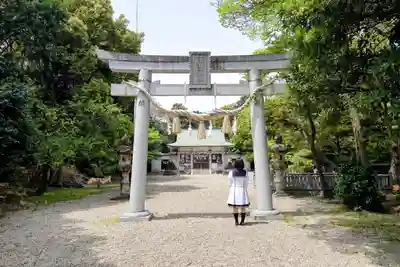 津島神社の鳥居