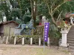 海津天神社の狛犬