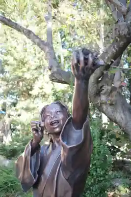 元城町東照宮の像