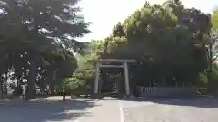 常陸第三宮　吉田神社の鳥居