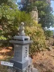 雲八幡宮の狛犬